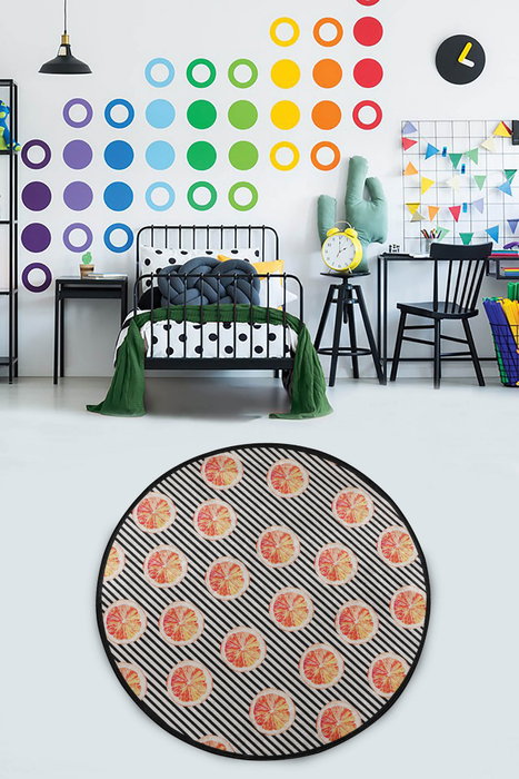 Mijölnir Tranche Circle Djt 120 Alfombrilla de Baño Multicolor Mijölnir Tranche Circle Djt 120 Alfombrilla de Baño Multicolor